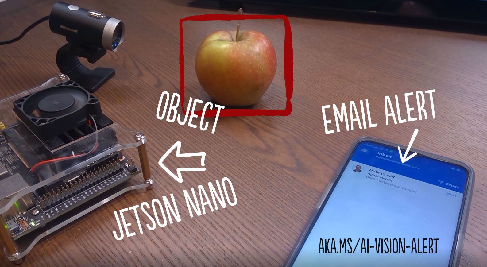 Create your own vision alerting system with IoT Edge, Azure Custom Vision and a Jetson Nano
