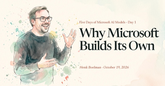 Why Microsoft Builds Its Own