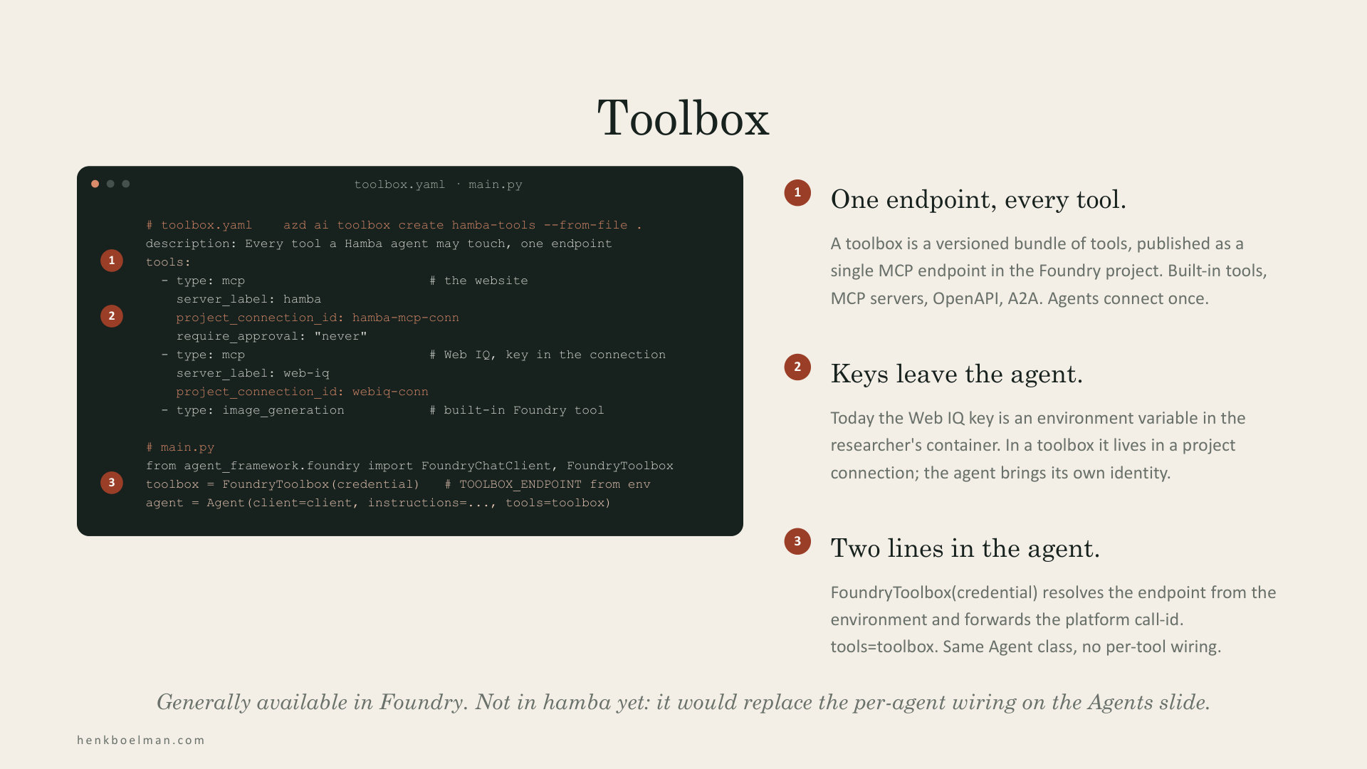 Toolbox